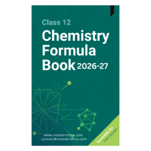 NEET Chemistry Formula Sheet / Book / Topper's Notes / Short Notes / NEET Exam Preparation 2026-2027
