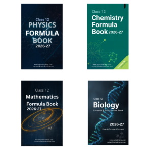 Maharashtra state board Class 12 PCMB Combo Formula Sheet / Book / Topper's Notes / Short Notes HSC Board 2026-2027